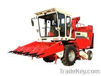 Mini combine harvester