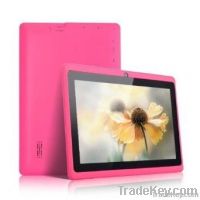 7&quot; Inch Touch Screen Allwinner A13 1.0ghz Cpu Android 4.0 Tablet Pc 4g