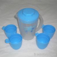 Plastic water pitcher