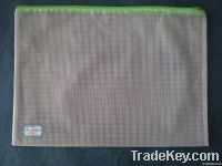 PVC soft*thin mesh zipper bag