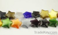 Multicolor Cat's Eye Star Beads