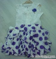 Hot !!! Fashion Girls Dress Children Clothing