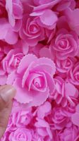 PE artificial foam flower