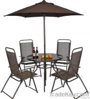 Set of six round table