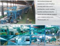 Pickling equipment, metallurgical equipment