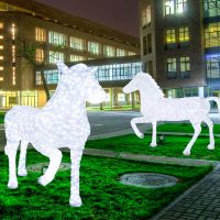 New coming special design Led 3D light horse