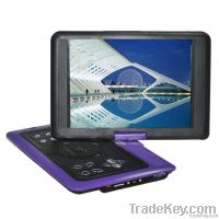 14'' high definition multifunction portable dvd player with TV TUNER/F