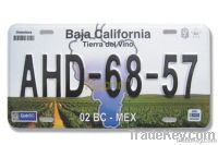 novelty car license plate