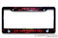 license plate frame