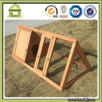 SDR05 Chinese Fir Wood Triangle Rabbit Hutch Rabbit Cage Rabbit House