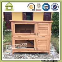 SDR020 Double Decker Wooden Rabbit Hutch