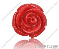 14mm Gemstone Carved Rose