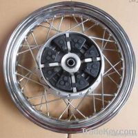 Chrome motorcycle alloy wheel rims