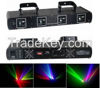 4 output lens RGYP laser stage lighting disco DJ party