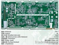 6layers immersion Ag  pcb