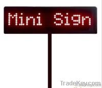 LED placard display