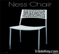 modern plastic dining chair(Ness)