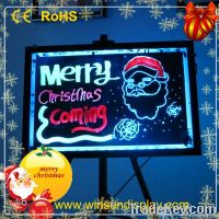 sparkle neon led fluorescent board