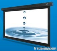 Motorized/Manual pull down projection screen