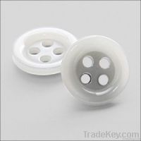 Plastic Polyester imitation shell button