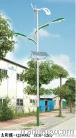 Wind Solar hybrid LED street light
