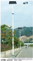 Solar LED street light