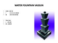 Water Fountain