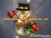 10L LED WINDOW LIGHT, SNOWMAN