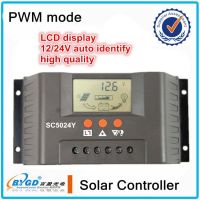 40A 12v/24v home use solar power controller with LED diaplay