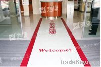 PVC floor for advertising