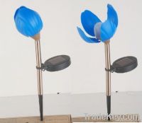 Tulip solar stick light