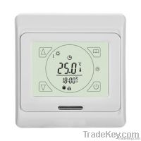 LCD Touch Screen Programmable Floor Heating
