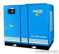 Screw Air Compressor Oil Free