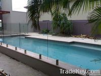 Frameless Glass pool fencing