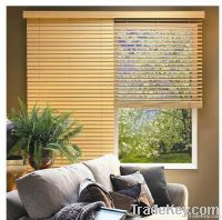 Wooden venetian blind