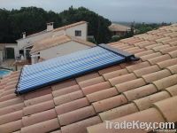 Heating tube collector