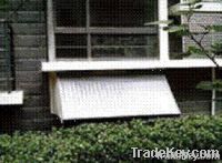 The principium for balcony solar collector