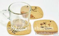 Fashion MDF Cork Coaster