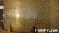 Silver & Gold Foil Glass Mosaic