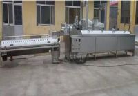 Chicken feet peeling processing line