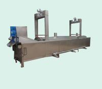 Automatic commercial continuous deep fryer