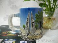 ceramic pencil case Tourist souvenirs mug Hotel decoration cup