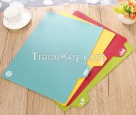 plastic cutting board,2015 new kicthen pp chopping board