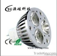 High Power MR16 3*1W LED Spotlight