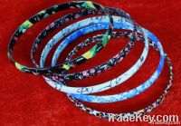 Printed metal bracelets