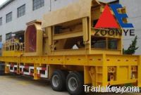 Portable type series mobile Jaw crusher Plant