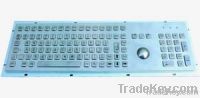 Metal Keyboard With Trackball