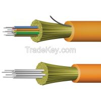 Fiber optic cable-indoor distribution