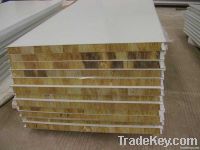 Rock wool /minearal wool sandwich panel