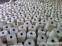 Raw White Viscose Spun Knitting Yarn